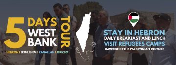 Five Day West Bank Tour - Palestine ( Hebron, Bethlehem, Ramallah & Jericho)