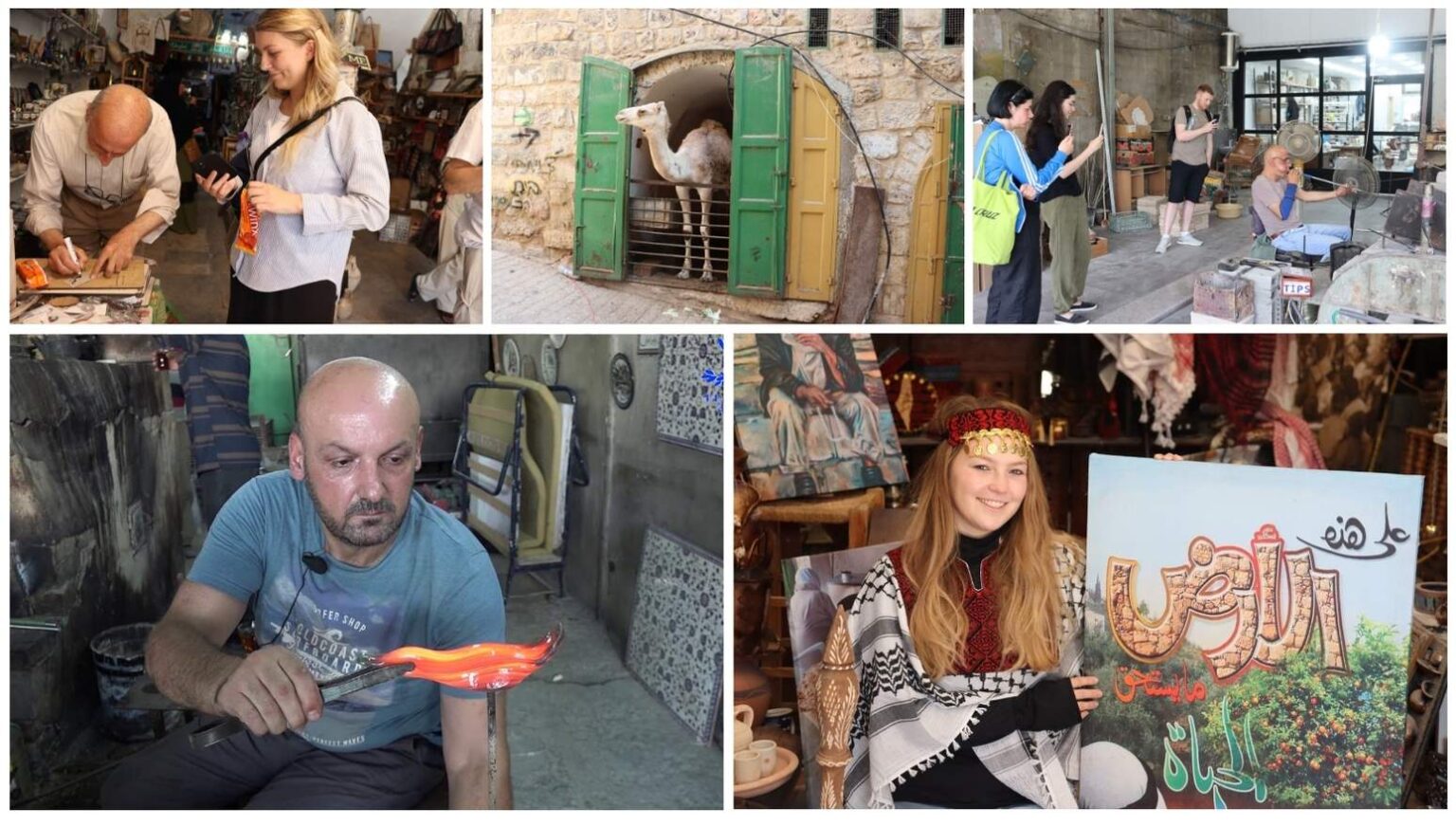 Local travel in Palestine