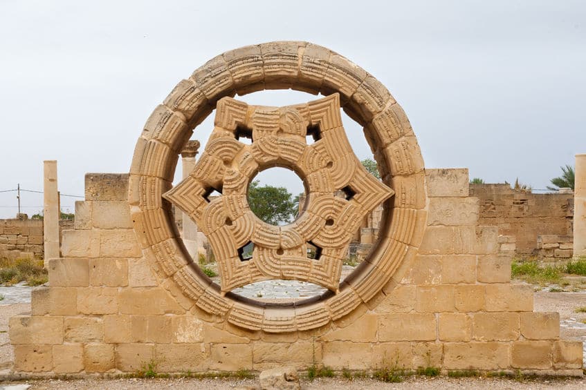Hisham's Palace Entrance